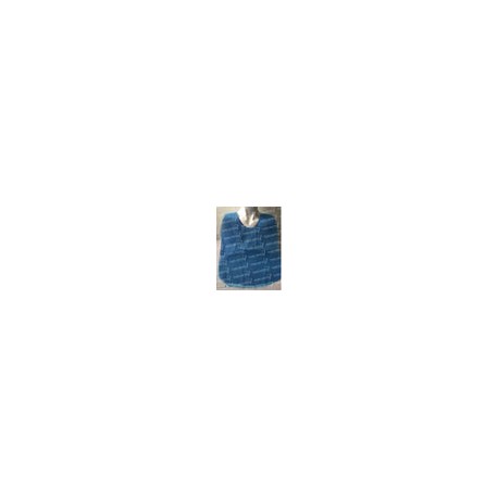 Babero Desechable Sms 35 Grs Azul C/50 Piezas