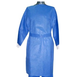 Bata p/cirujano azul 40 grs. 1 pieza